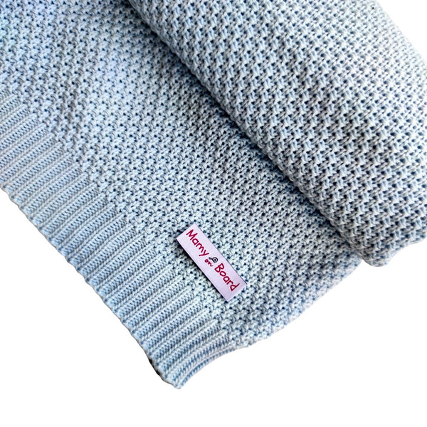 Copertina SUNNY Light Blue 100% Cotone | Mamyonboard - MamyOnBoard