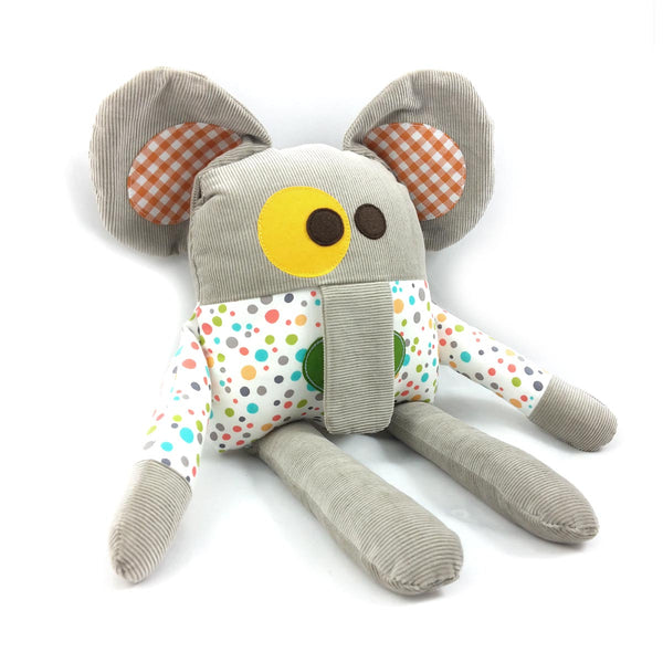 Elefante Bianco & Pois a colori | Thialò - MamyOnBoard