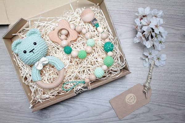 Set ORSETTO VERDE per dentizione | 3 pezzi - MamyOnBoard