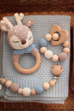 Copertina SUNNY Light Blue & Set dentizione | Mamyonboard - MamyOnBoard