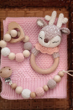 Copertina SUNNY Light Pink & Set dentizione | Mamyonboard - MamyOnBoard